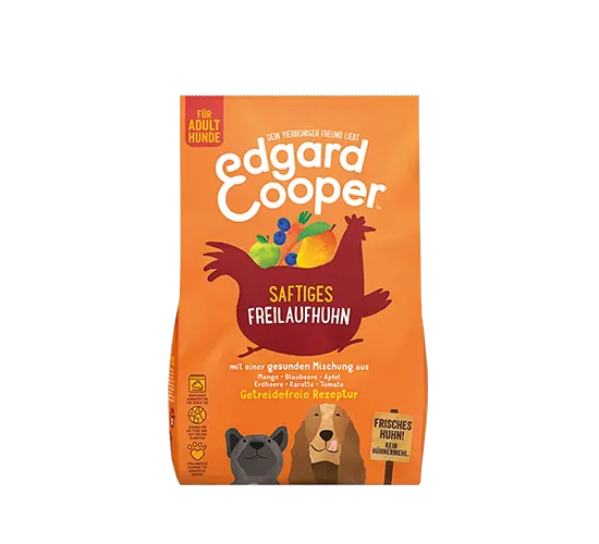 Post Edgard Cooper Freiland Huhn mit Mango, Blaubeere, Apfel  und Karotte image
