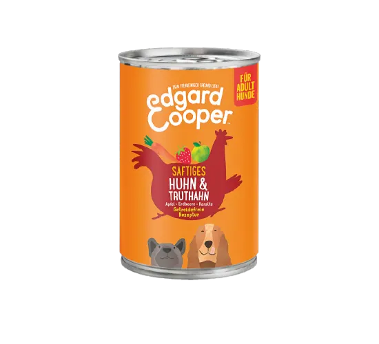 Post Edgard Cooper Huhn und Truthahn Nassfutter image