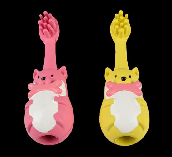 Post Tier-Gummi-Zahnbürste | EBI image